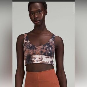 Lululemon align bra light support tie dye c/d cup